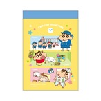 【ロット販売】【10入】クレヨンしんちゃんミニメモ しんちゃんの1日(6019056)