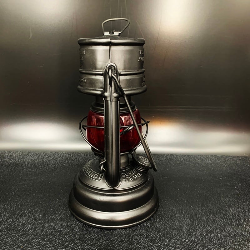 FEUERHAND 176 stk DBP a. 1950's auer red glass | Oldman's lantern