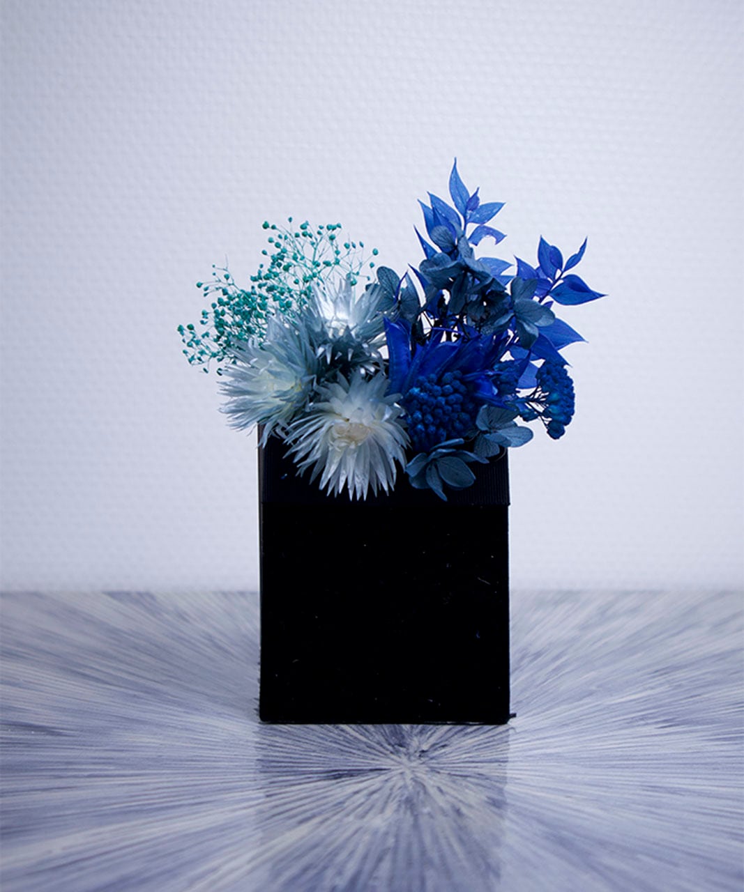 Flower Pocket Square Anthurium-BL