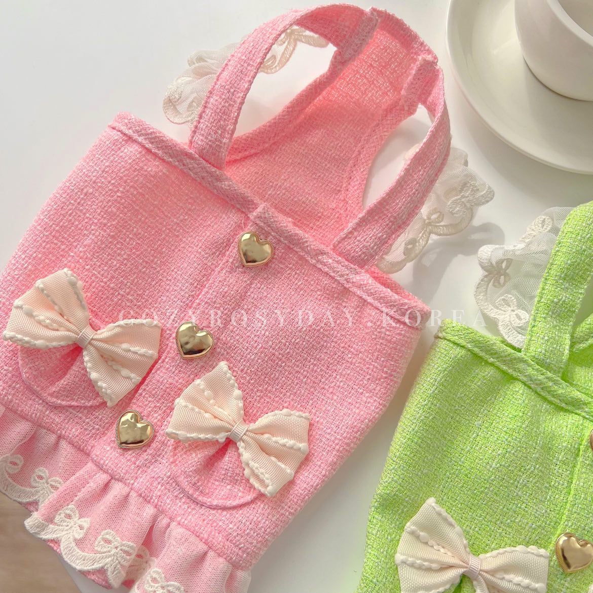 即納販売 Heidi Tweed Bustier ツイードビスチェ [Cozyrosyday ] 韓国