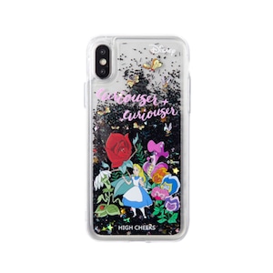 [HIGH CHEEKS] Alice in Garden Glitter Case 正規品 韓国 ブランド 韓国代行 携帯ケース