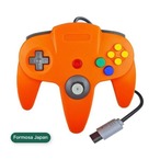 Formosa Japan ニンテンドー NINTENDO64 N64 ゲーム コントローラーブロス オレンジ IF-N64C-OR
