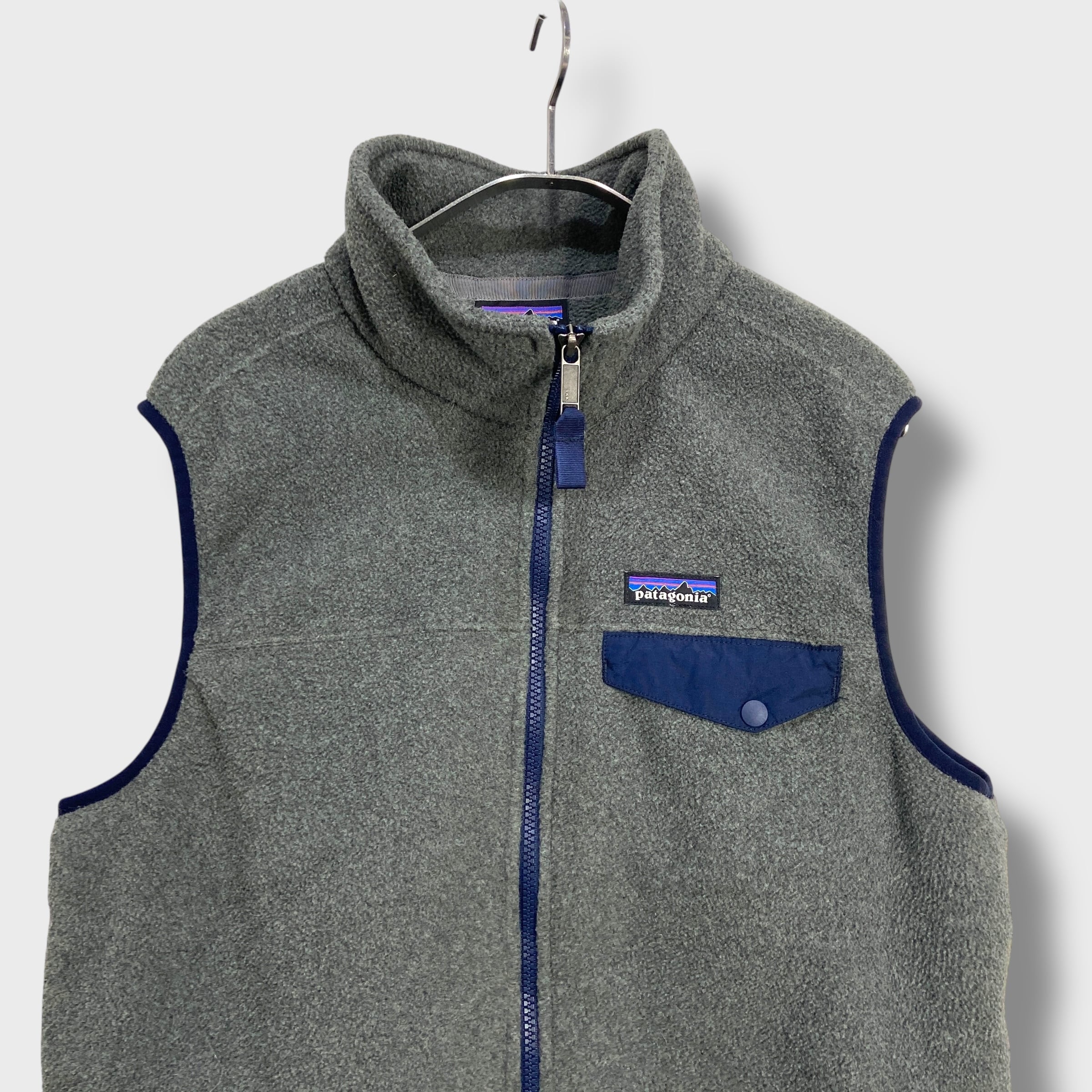 patagonia パタゴニア シンチラフリースベスト 16年製 グレー M | 古着