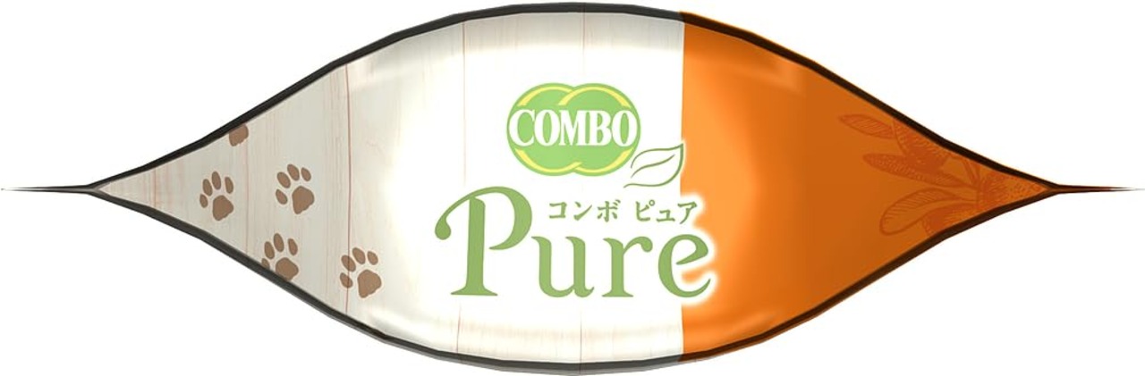 コンボ　キャットフード　ピュア　まぐろ味・鶏肉・かつお節添え　200g　【無添加素材使用】　【国産】　【小分包装】