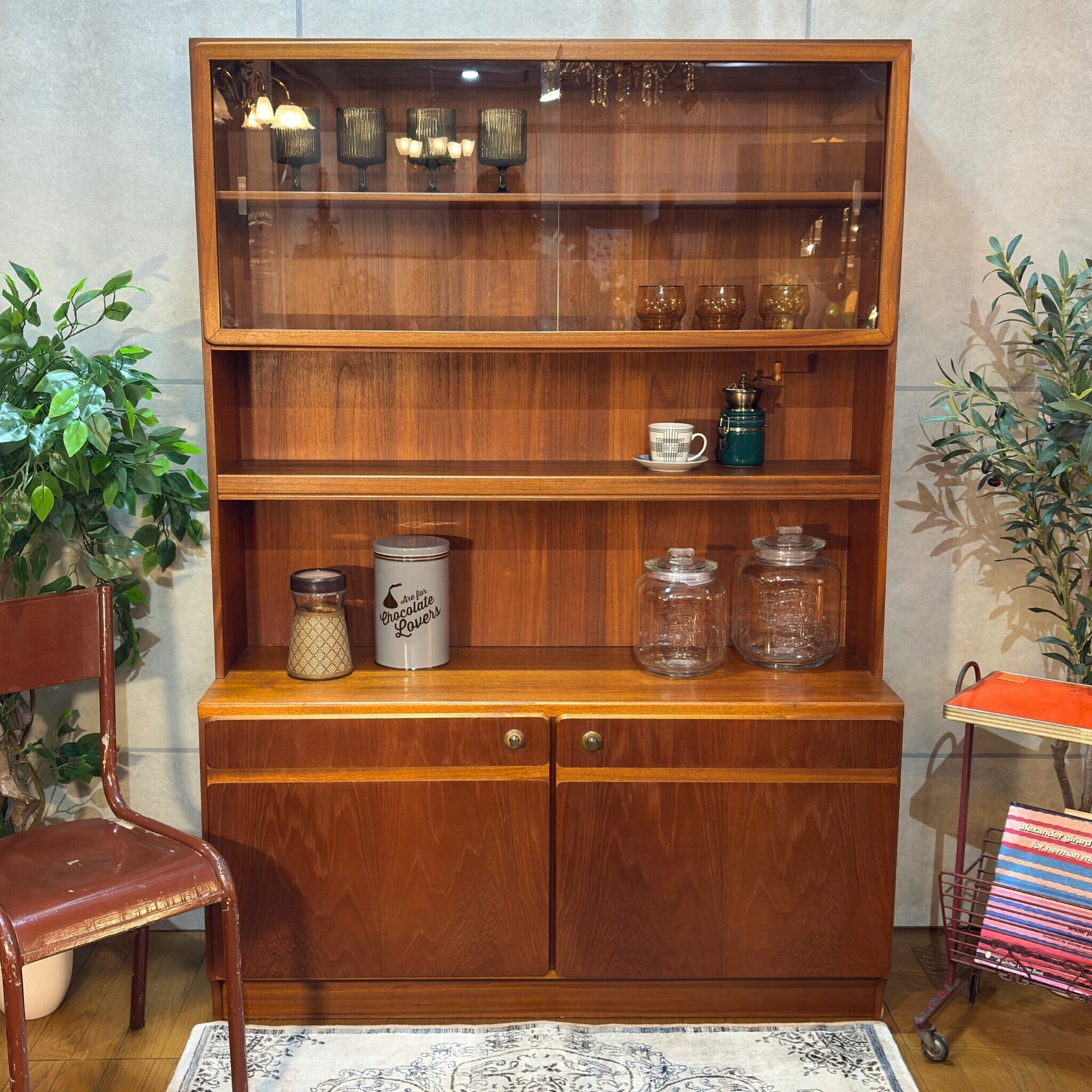 Contemporary / Oval Sideboard / オーバル型 サイドボード ローボード