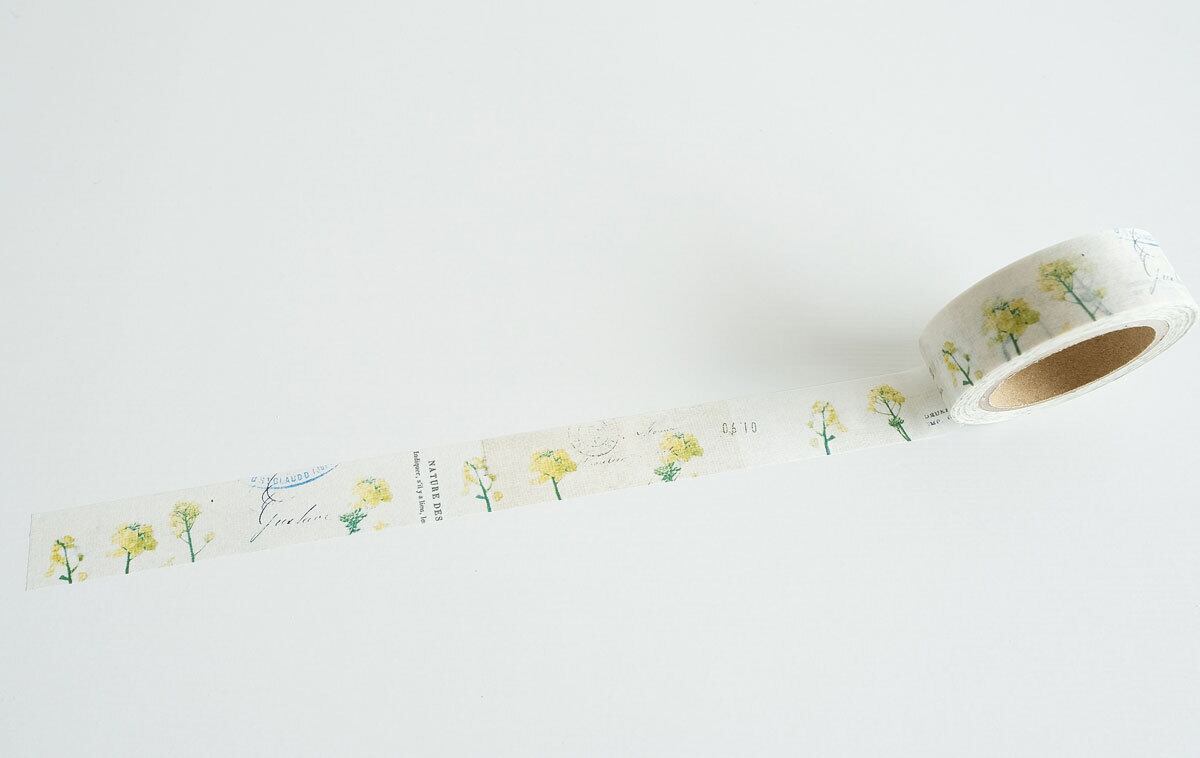ヨハク マスキングテープ ナノハナ Y-188 | 文具雑貨 RAIN DROPS BASE店