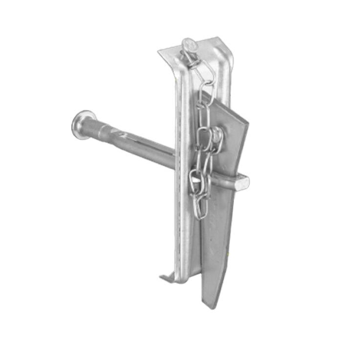 KS タイ当板 角パイプ用 W型 60角用 100個 国元商会 クニモト 0003060 kms