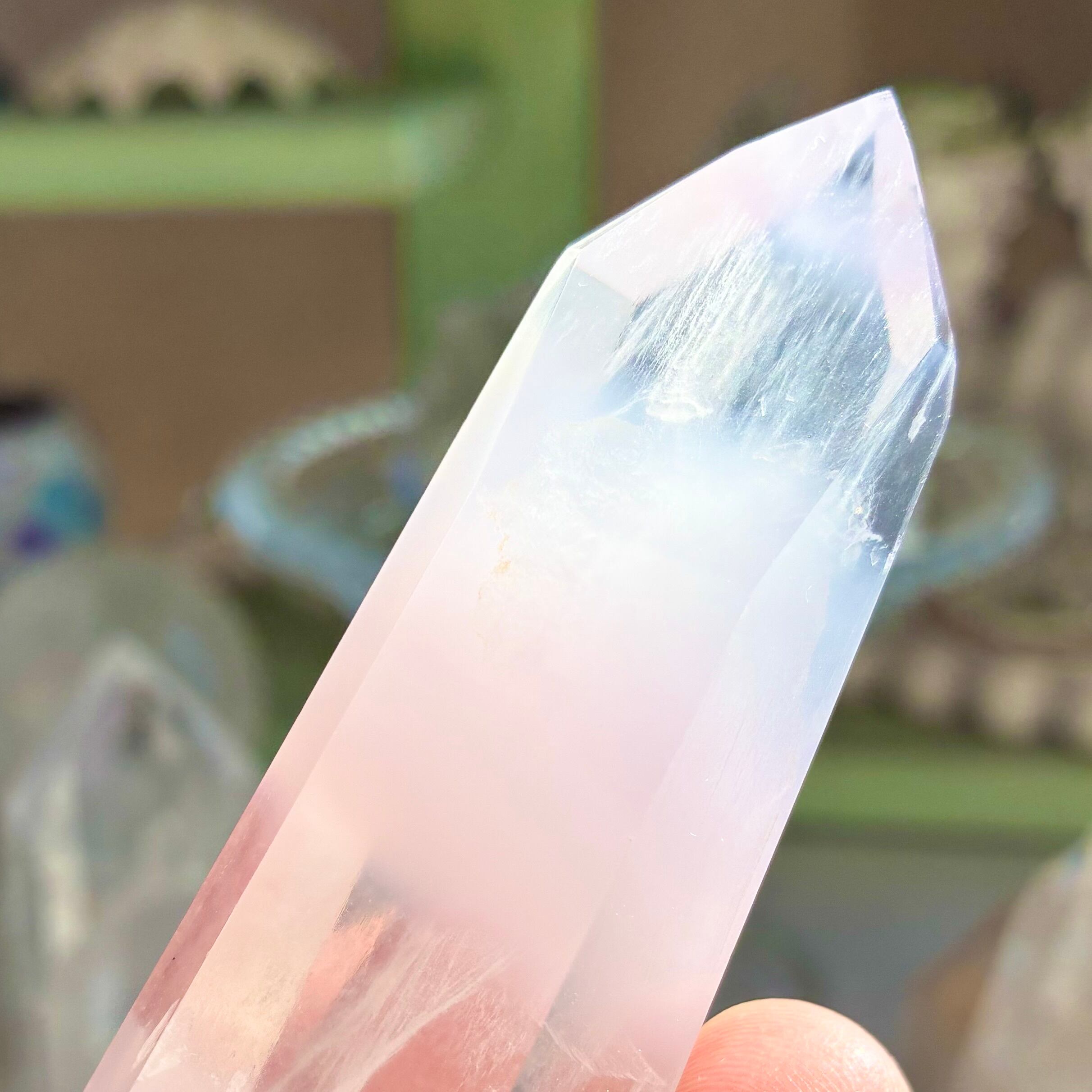 美しのイットリウムフローライト タワー | Crystal Lilly - pure