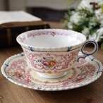Cauldon Pink Floral||コウルドン 優美なピンクの花々 アンティーク カップ&ソーサー 6客セット thumbnail 7