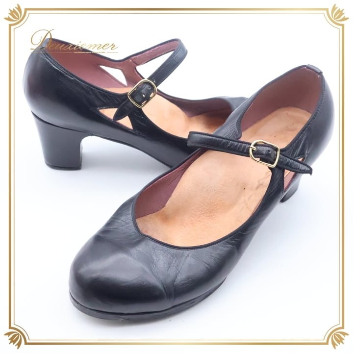 フラメンコ 衣装 ベゴーニャセルベラ サイズ34 1/2 靴 ヒール