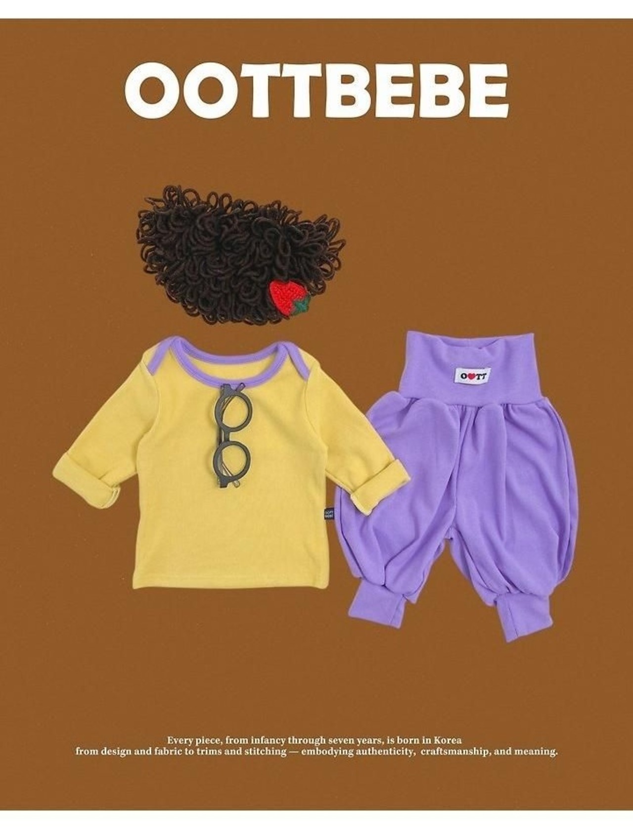 韓国子供服 / 26winter / oottbebe / おもちアラジン上下セット / ベビー&キッズ / 冬服 *XS~XL*