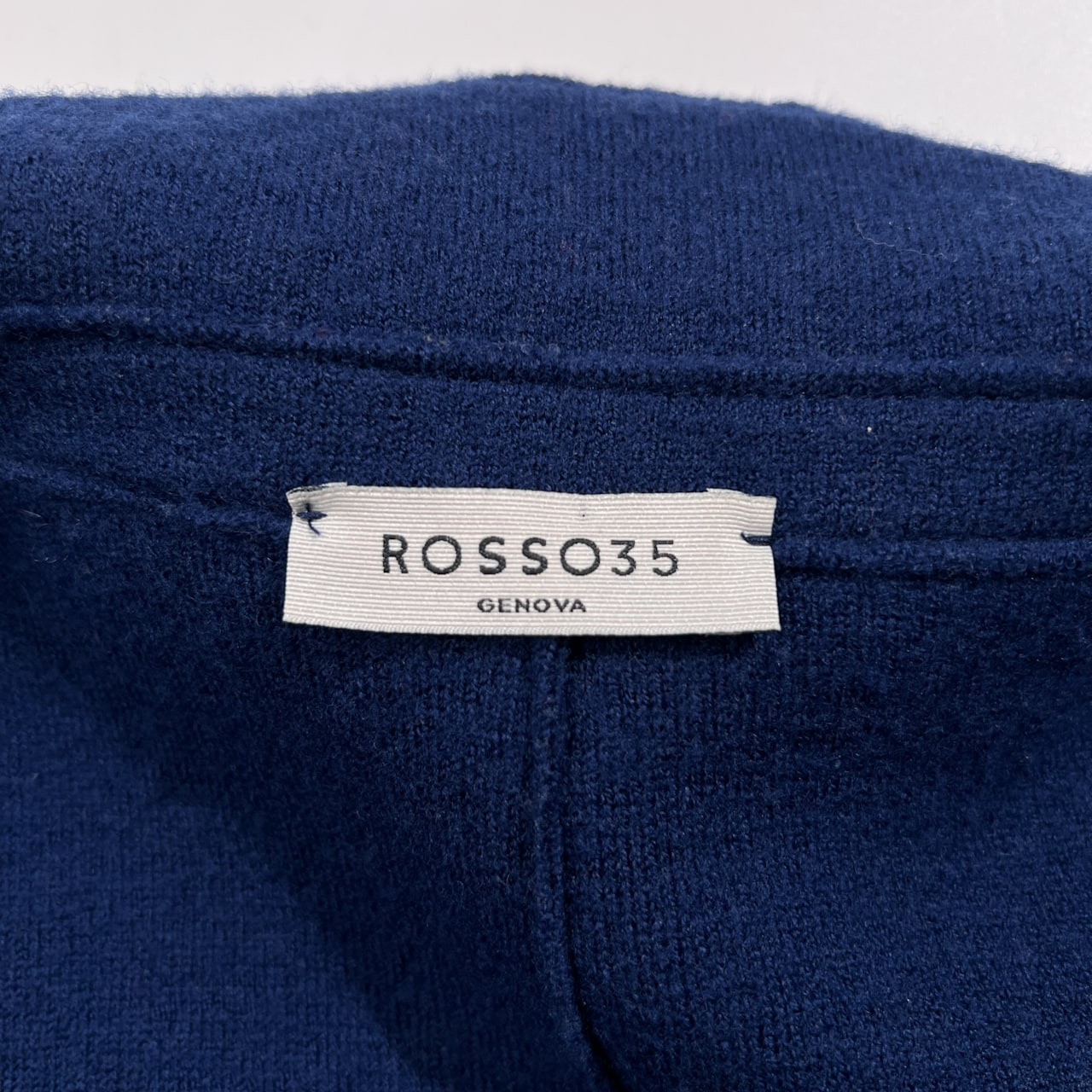 ROSSO35 ロッソ トレンタチンクエ ウール 2B ジャケット サイズ 44 /ブルー/イタリア製/レディース