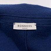 ROSSO35 ロッソ トレンタチンクエ ウール 2B ジャケット サイズ 44 /ブルー/イタリア製/レディース