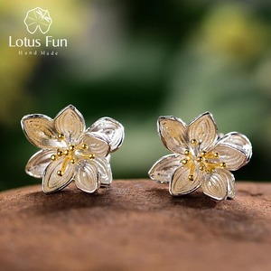 〈925 Sterling Silver〉Flower Mini Stud-Pierce【L0166】