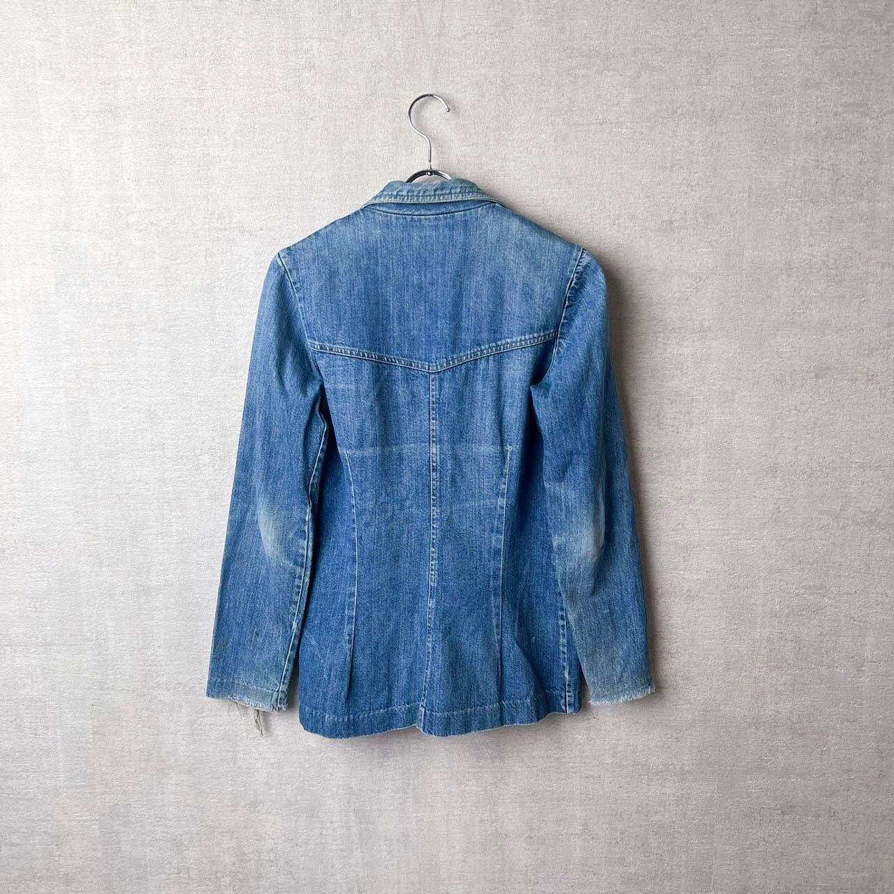 [VINTAGE] LEVIS BIG E DENIM JACKET WITH CONCHO　76066