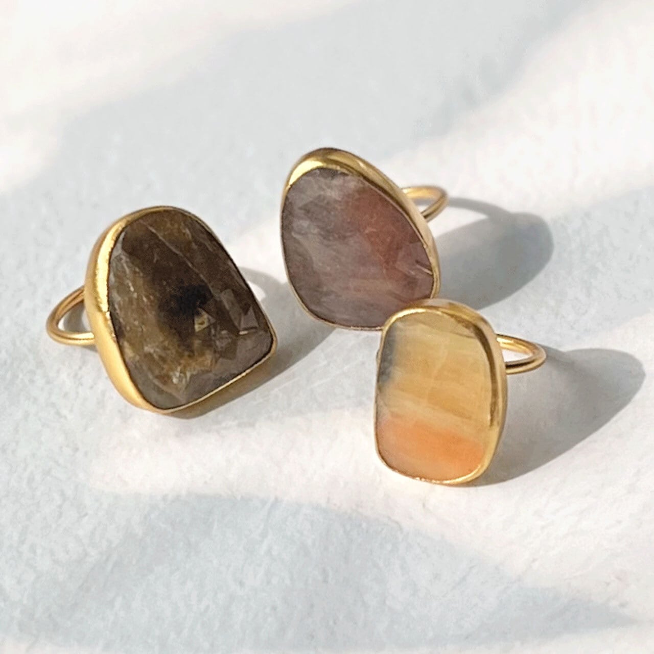 ナチュラルサファイアリング