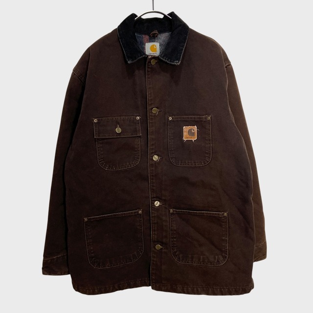 00s Carhartt ダックチョアコート C02DKB カバーオールジャケット M