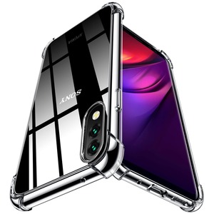 【特価処分】【WYEPXOL】Sony Xperia ACE II ケース クリア 耐衝撃 四隅エアクッション TPU ソフト ストラップホール付き 軽量 薄型 Xperia ACE II ケース 透明 シリコン 衝撃吸収 耐久 黄変防止 指紋防止 滑り止め 脱着簡単 カバー ZW79-06
