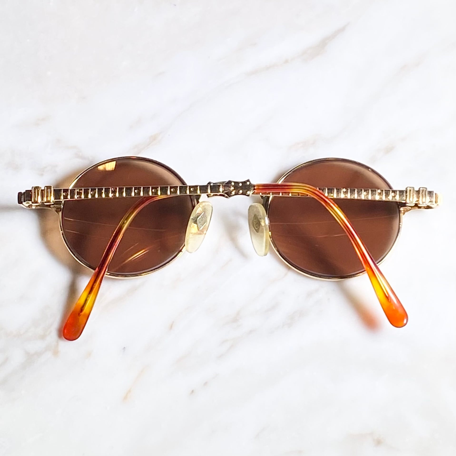 vintage JUNIOR GAULTIER round frame sunglasses “57-4175” | NOIR ONLINE