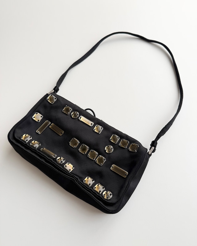 FW1999 PRADA BEES DOCKING SHOULDER BAG