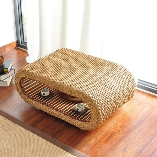 ローテーブル ラタンテーブル 高さ35cm 丸テーブル 籐 ラタン アジアン 北欧 おしゃれ ナチュラル リビング