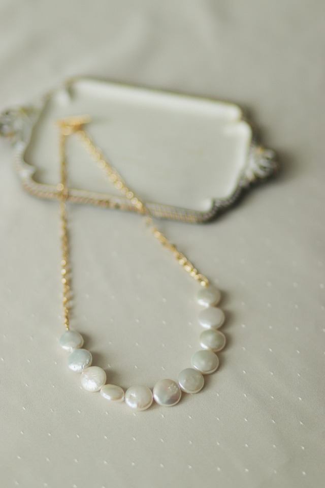 pearl gold necklace Ⅰ