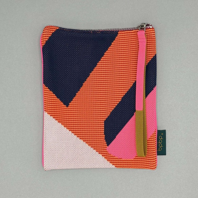 bpbp / MASARU SUZUKI piping hand strap knit bag【roll】