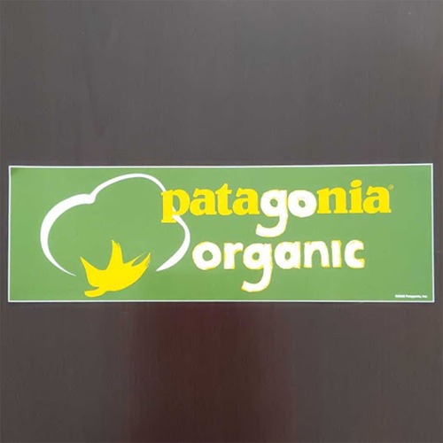 【pa-6】patagonia パタゴニア ステッカー GO ORGANIC BUMPER