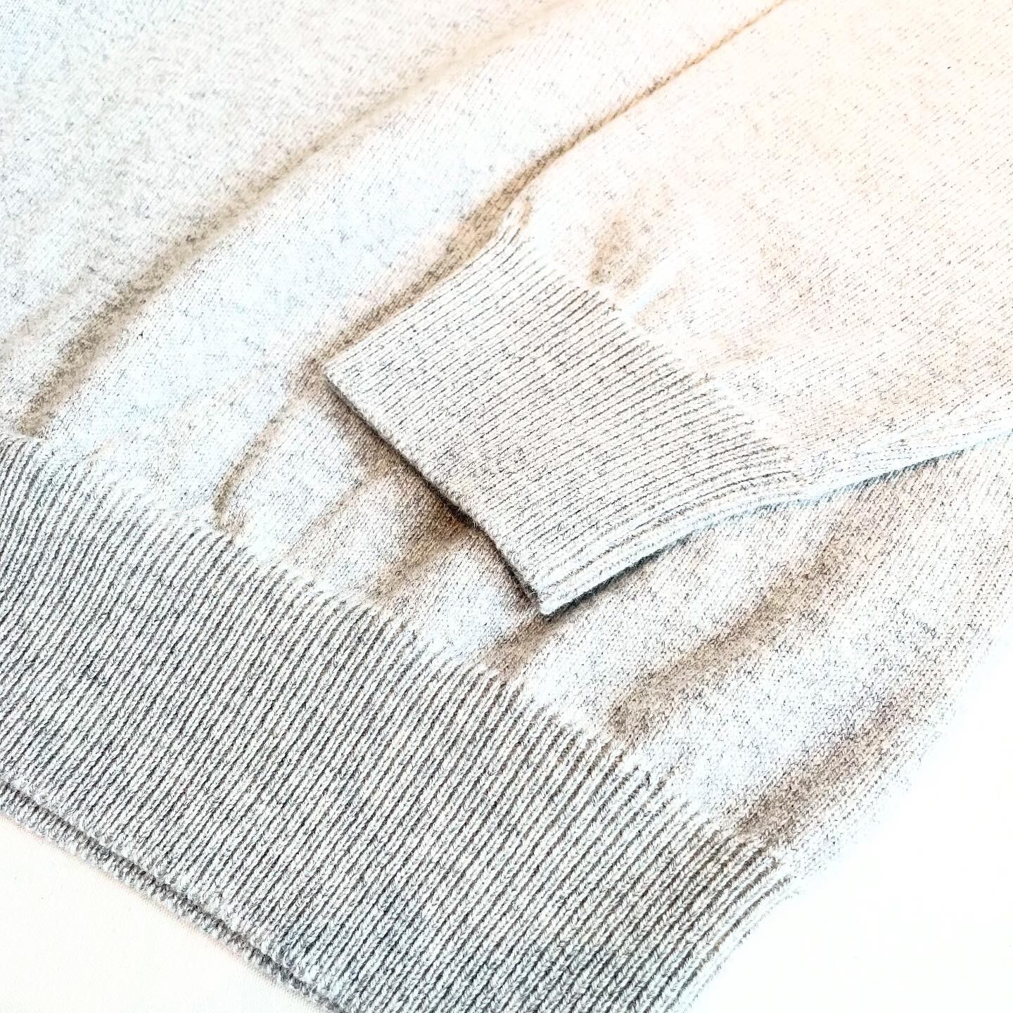 Yonetomi(ヨネトミ) RIGID CASHMERE SWEATER Crew Neck Pullover-Top