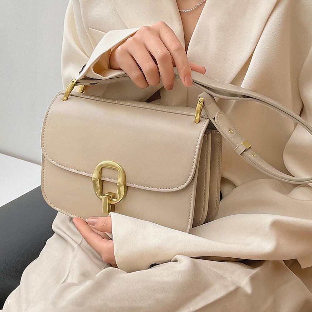 レザーハンドバッグ ショルダーバッグ ベージュ シンプル 可愛い  人気 BLUE SINCERE（ブルーシンシア） ハンドバッグ 本革 2way レディース