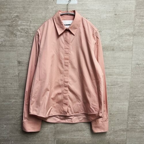 JIL SANDER ジルサンダー スタンダードシャツ ピンク size32 【中目黒 