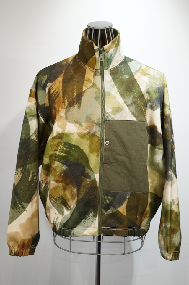 HAVERSACK / Camouflage Zipup Track Jacket