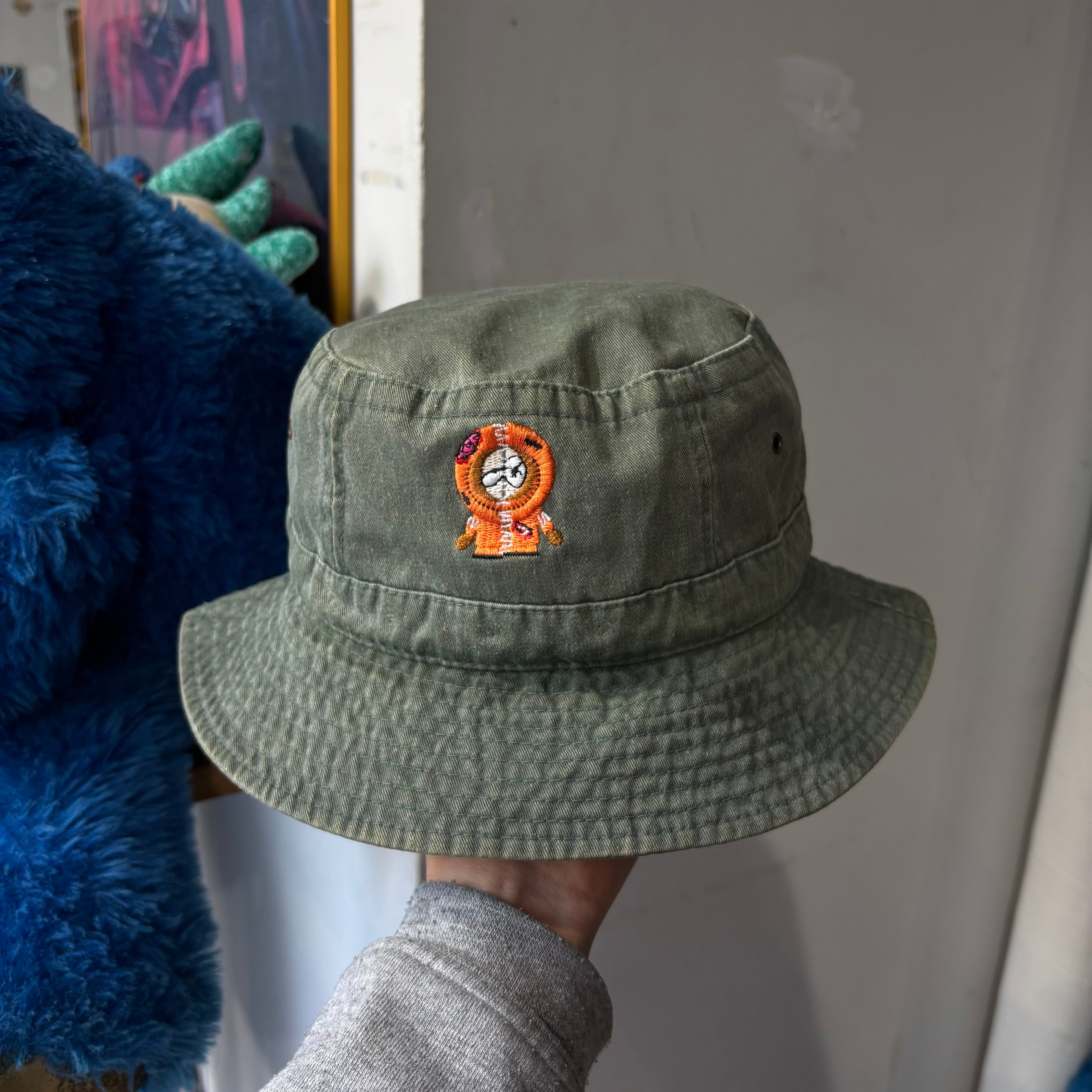 Used CHANEL シャネル ハット ロゴ Mサイズ コットン デニム アクア