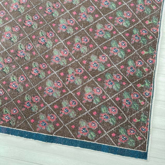 トルコ ヴィンテージラグ TR005 | イスパルタ | 145cm × 240cm