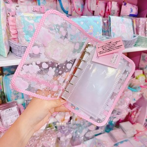 【E7】148-3ぬいぐるみ付き6穴シール帳