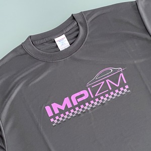 【30 YEARS ANNIVERSARY】Tシャツ（ドライ）『IMPIZM』Pink／Gunmetal
