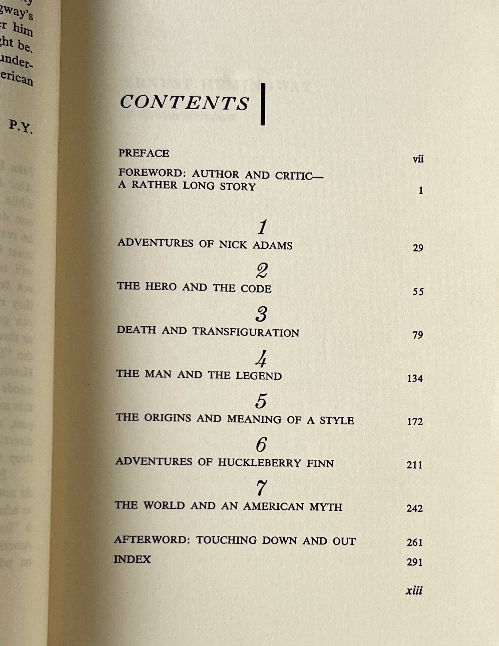 Ernest Hemingway: A Reconsideration <A Harbinger Book> / Philip Young / Harcourt, Brace & World