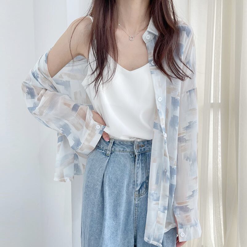 薄手サマーコート カーディガン長袖スリーブトップス ロング 夏物 試着室92277859942