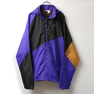 90s Nike good color nylon zip-up sports jacket used