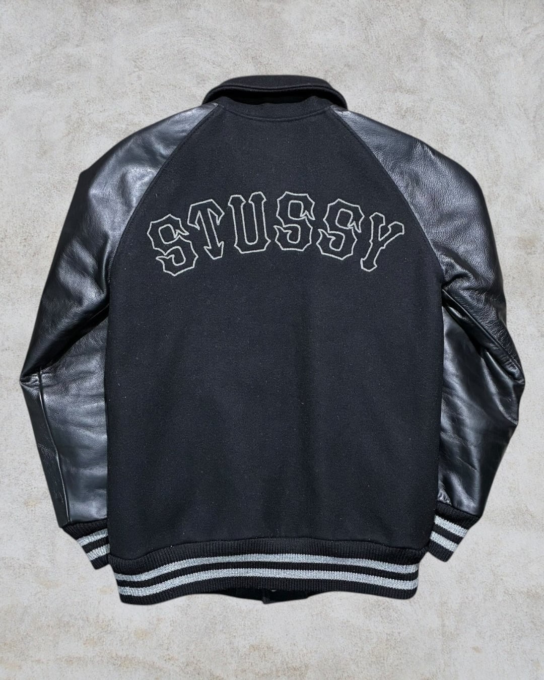 00's old stussy Varsity Jacket “25th Anniversary” “スタジャン” “25