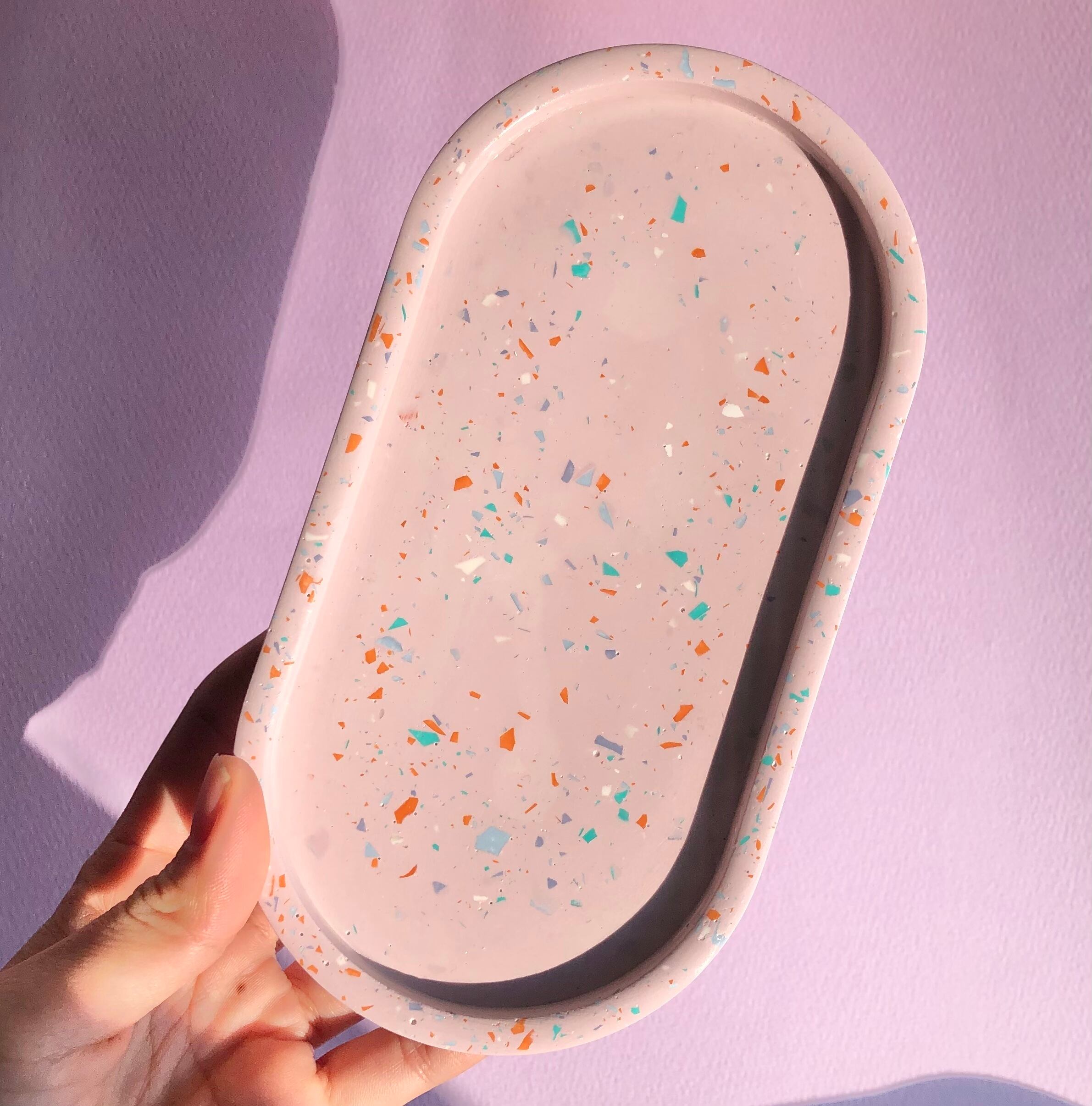 terrazzo テラゾー マルチトレイ アクセサリートレイ アクセサリートレイ