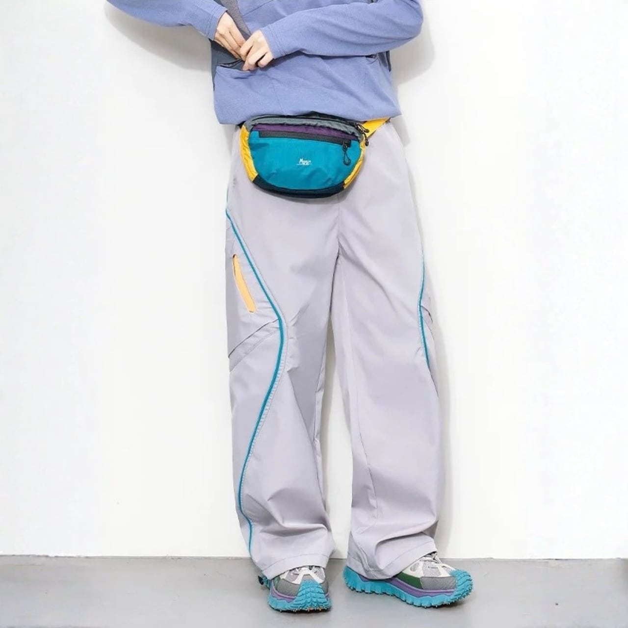 カラーステッチアウトドアパンツ C00975