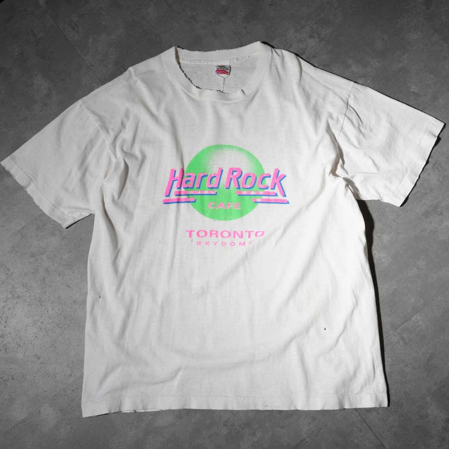 90s アメリカ製 Hard Rock Cafe / FRUIT OF THE LOOM フルーツオブザ