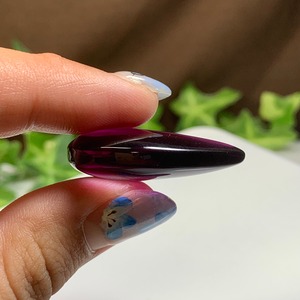 8.透明度高☆グラデーションフローライトルース・しずく型