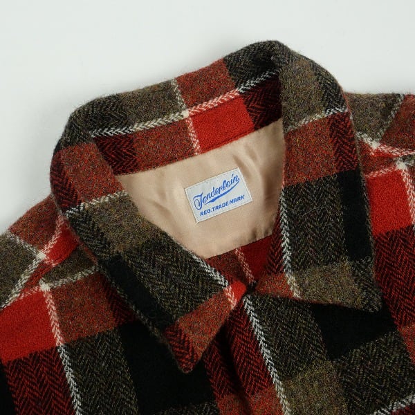 Size【XS】 TENDERLOIN テンダーロイン WOOL CHECK SHT HB 長袖シャツ