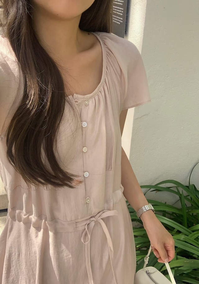 (LITER) hera tencel onepiece / 2color