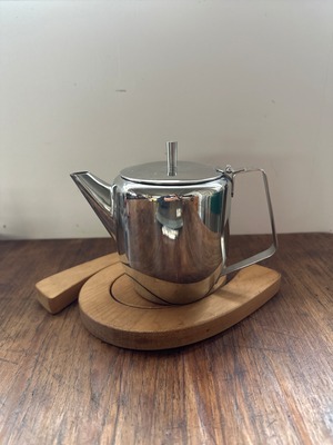 Vintage ステンレス tea & coffee pot