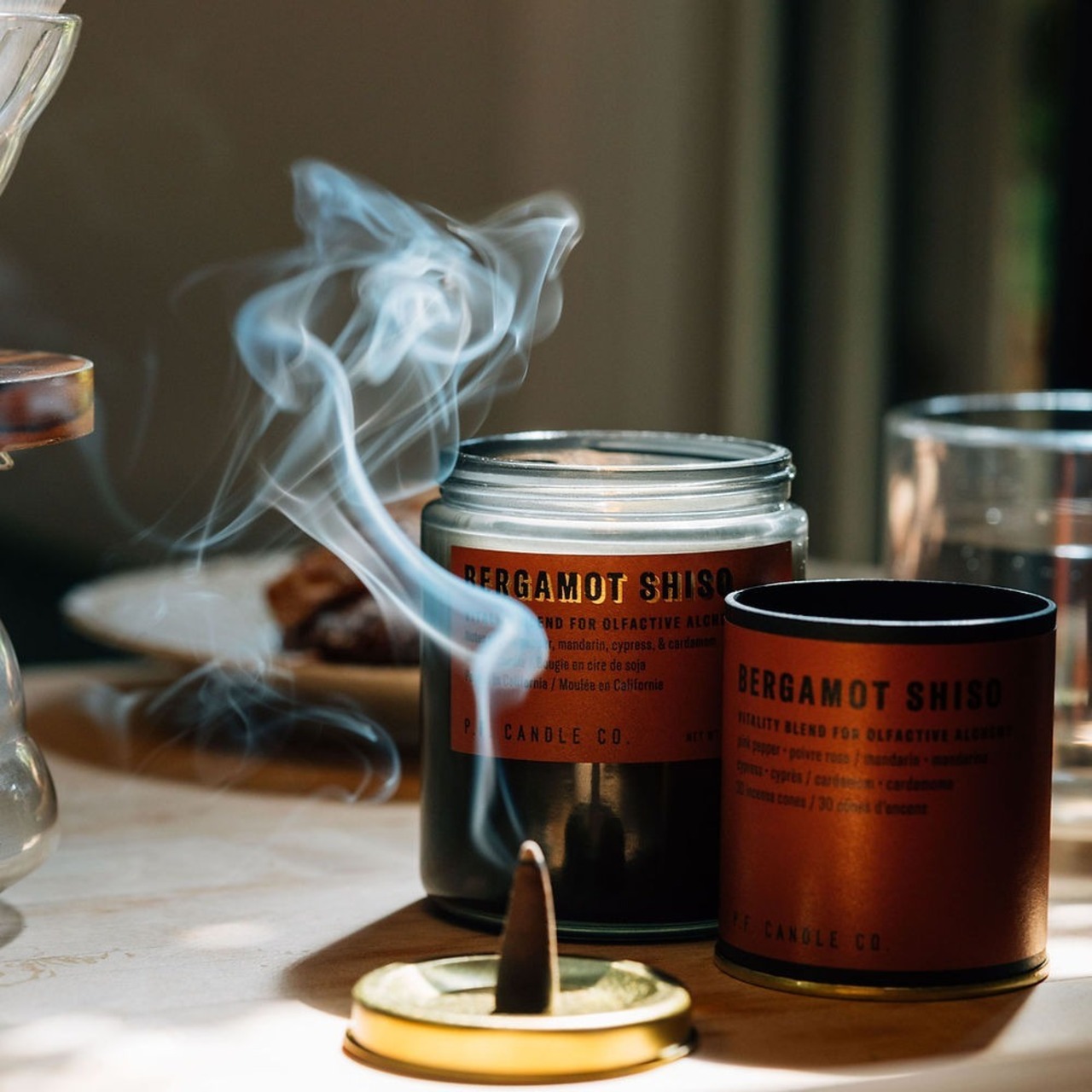 P.F. Candle Co. アルケミー インセンスコーン ベルガモット・シソ