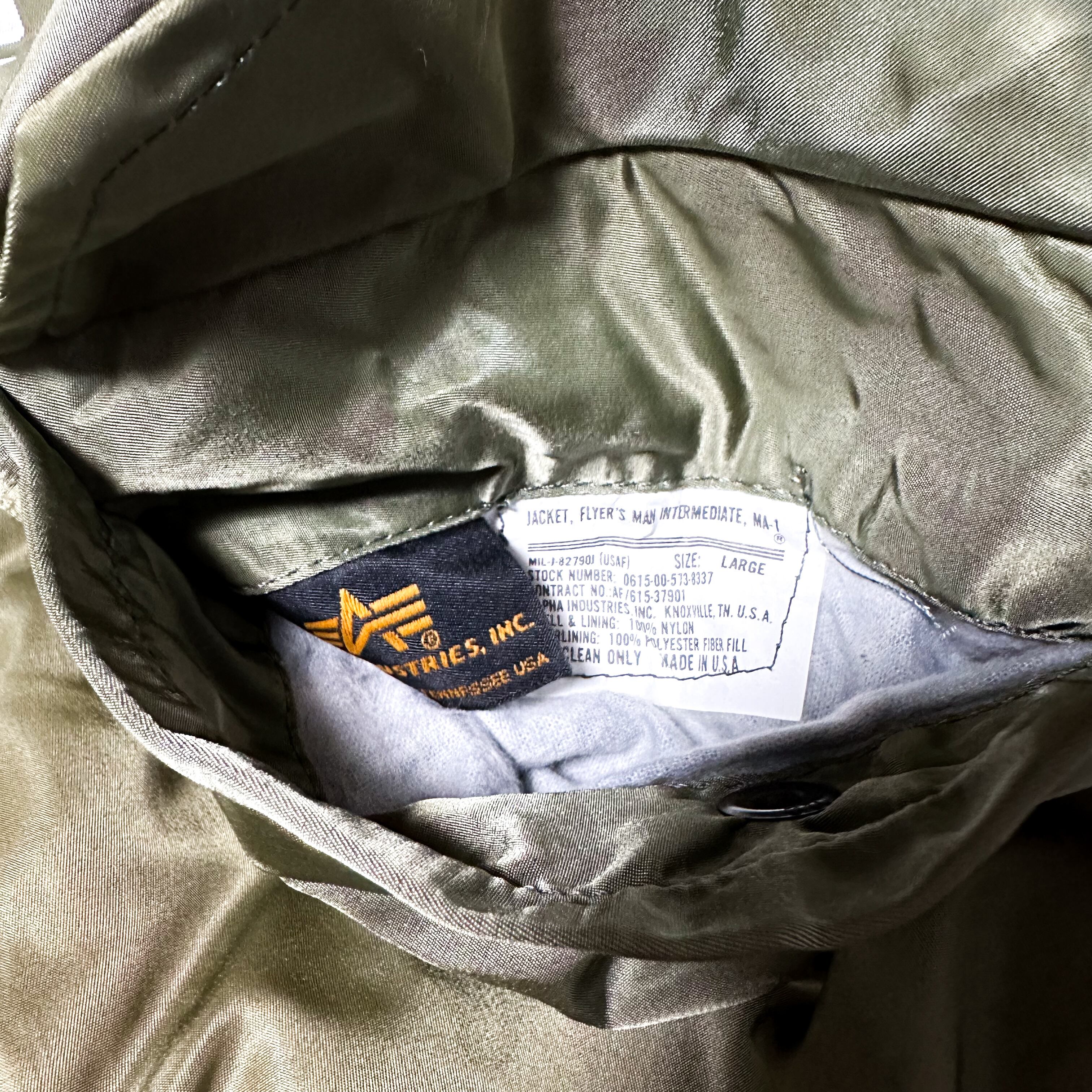 UNFINISHEDアナーキーMA-1 2023121 | UNFINISHED