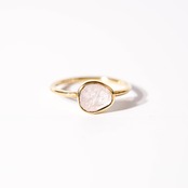 【11号】モルガナイト リング（プチ）